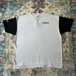 Vintage Commodore Ballroom Vancouver Henley T-shirt Size XXL